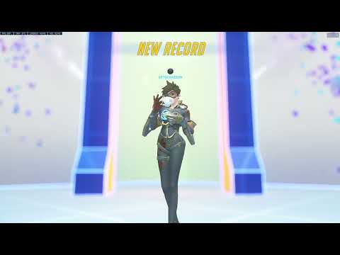 Overwatch 2 Hero Mastery - Tracer - Recruit Difficulty - Score :11537