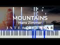 Hans Zimmer - MOUNTAINS (Interstellar) Piano Cover [SHEET+MIDI]