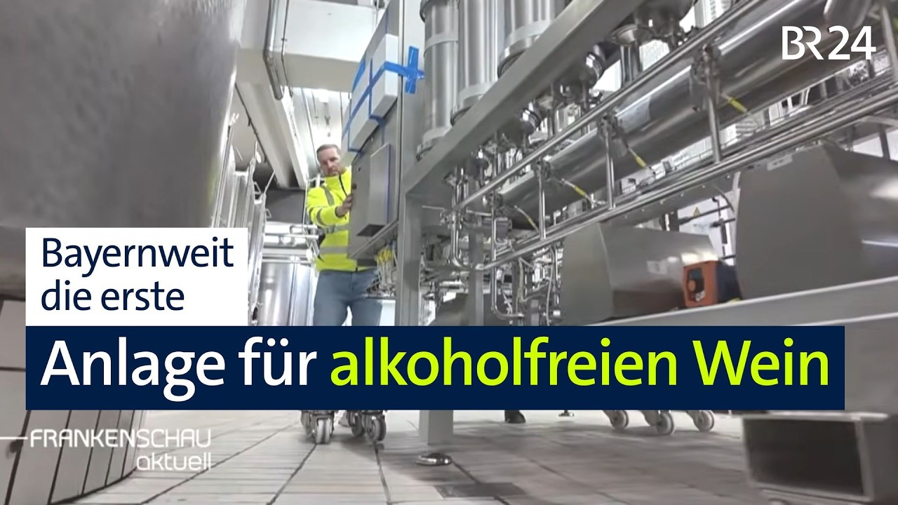 Alkoholfrei-Trend: Winzergemeinschaft Franken investiert in Entalkoholisierungs-Anlage | BR24
