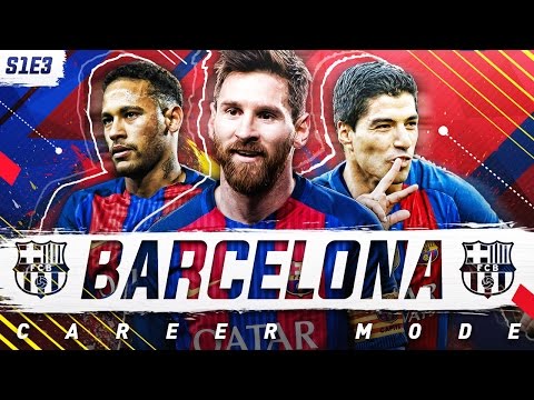FIFA 17 Barcelona Career Mode - Best Formation In Career Mode?! - S1E3