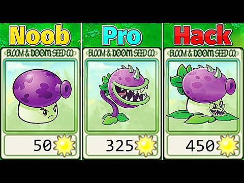 Plants Vs Zombies 2 | CHOMPER! Noob vs Pro vs Hack (PVZ MOD) PvZ 2