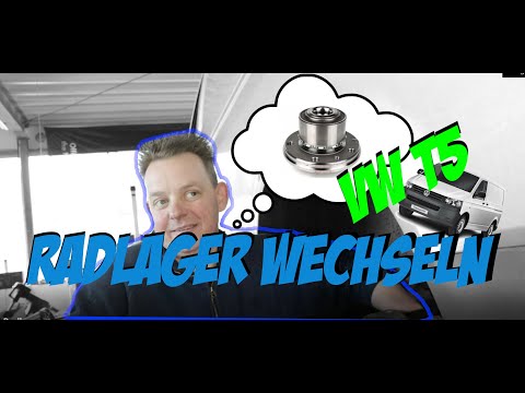 Radlager am VW T5 wechseln 🚐 🔧