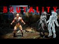 MK11 All Kabal Brutalities Fatalities Friendship Fatal Blow Ending