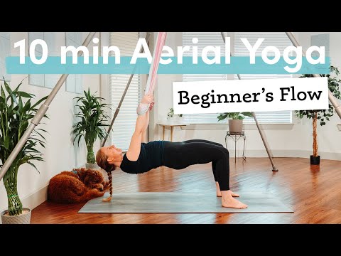10 Minute Aerial Yoga Beginner's Flow