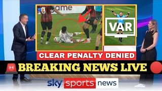 Download lagu VAR DISGRACE! MANCHESTER UNITED ROBBED IN BROAD DAYLIGHT AS VAR IGNORES CLEAR PENALTY VS BOURNEMOUTH mp3