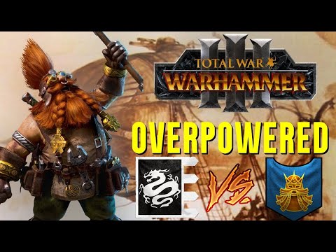 The Thunderbarge Is Next Level OP! Cathay vs Dwarfs - Total War Warhammer 3