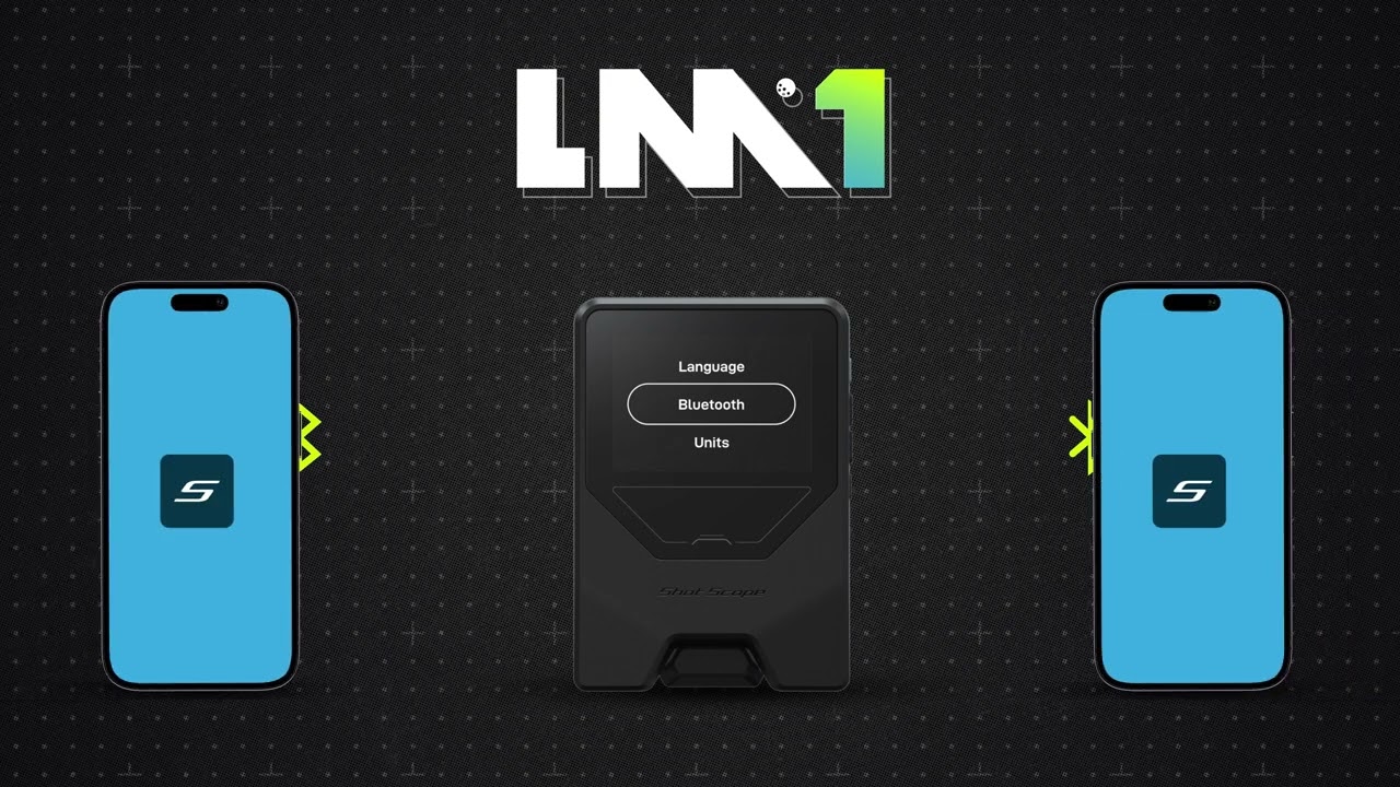 Shot Scope LM1 Golf Launch Monitor