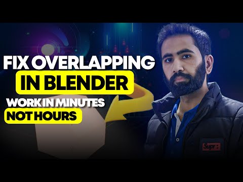How to fix overlapping vertices in blender | How to remove intersecting faces in Blender