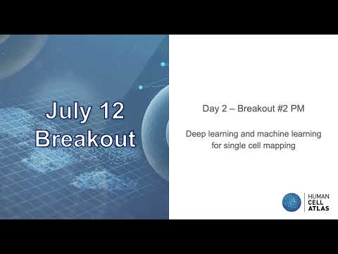 HCA General Meeting 2023 - Breakout 2.2 PM: Deep learning & machine learning for single cell mapping