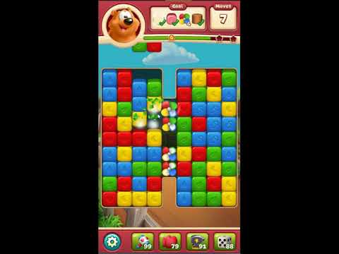 Toon Blast Level 3505 - NO BOOSTERS 🐻🐺🐱 | SKILLGAMING ✔️