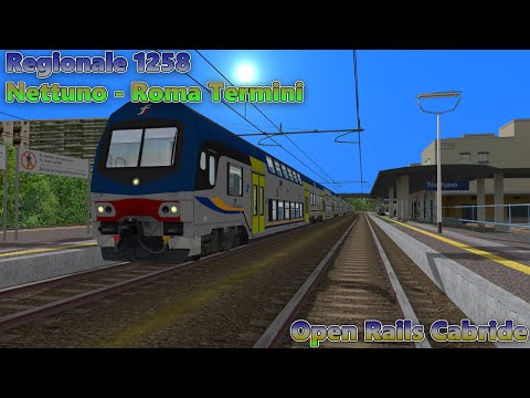 OR CAB RIDE Regionale 1258 Nettuno - Roma Termini ♦