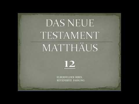 Matthäus 12 - Elberfelder Bibel