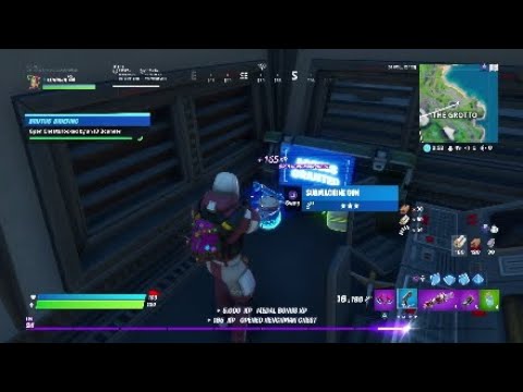 Open Chests locked by an ID Scanner Fortnite Quickest way