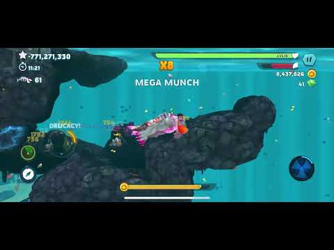 Hungry shark evolution 7.129 billion points in 27.45mins with behemoth world record