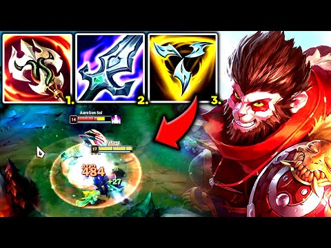 WUKONG TOP 100% DELETES YOU IN THE BLINK OF AN EYE (NEW BUILD) - S13 Wukong TOP Gameplay Guide