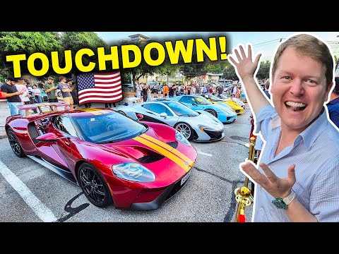 My Ford GT Arrives in the US to HYPERCAR INSANITY!