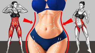 Top 30 Exercises to🔥SHRINK Your 'DONUT BELLY' in Just 7 Days 🔥➜ Get a FLAT STOMACH FAST!