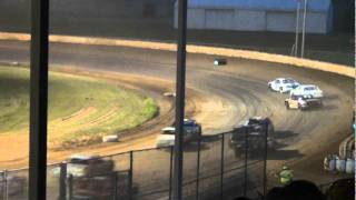 preview picture of video 'IMCA Stock Cars Main Event 7-16-2011 @ Shawano Speedway Wisconsin Dirt Track'