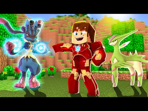 FINALMENTE O LUCÁRIO "PERFEITO" E OS 3 MOSQUITEIROS!! - POKÉHEROES #11 (Minecraft Pixelmon)