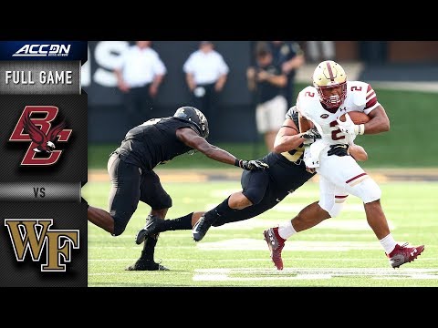 Boston College vs Wake Forest Full Game | 2018 College Football