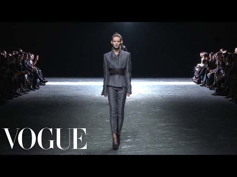 Haider Ackermann Ready to Wear 2013 Vogue Fashion Week Runway Show
