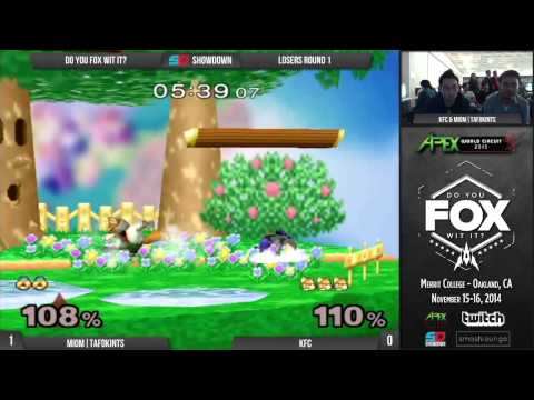 DYFWI - Day 2 - Singles - Losers R1: MIOM|Tafokints (Sheik) vs KillaForChicken (Fox)