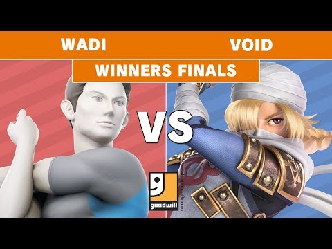 Goodwill $10k Charity Invitational - AG | WaDi (Wii Fit Trainer) Vs. CLG | VoiD (Shiek) W. Finals