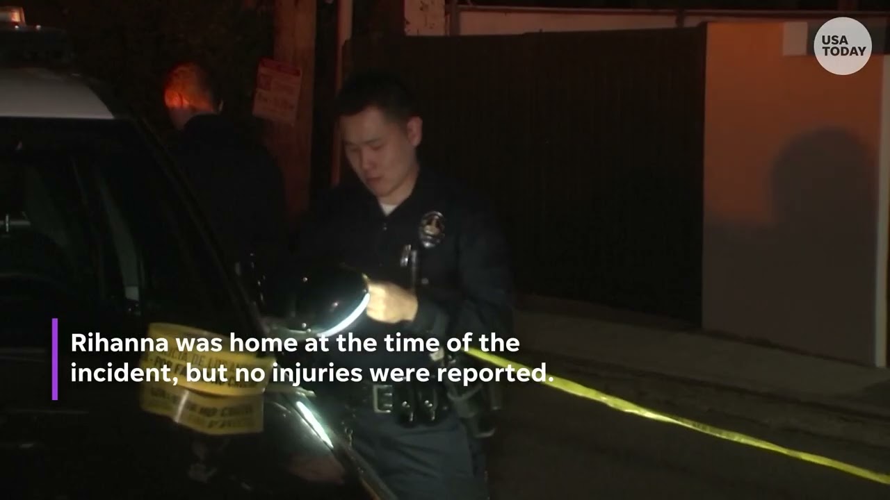 Rihanna home hit by gunfire as police arrest female suspect