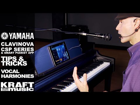 Yamaha Clavinova CSP Series - Tips and Tricks - Vocal Harmonies