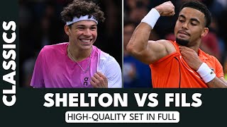 Ben Shelton vs Arthur Fils High-Quality Set In FULL | Basel 2024 Highlights