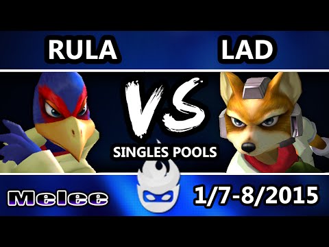 Paragon 2015 - Rula (Falco) Vs. Lad (Fox) SSBM Singles Pools - Melee
