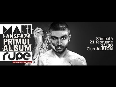 MANI - Lansarea albumului RUPE (Promo)