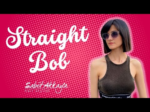 Straight Bob | Sabit Akkaya Hairstylist
