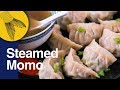 Momo Recipe: Steamed Pork Momo: Easy Pork Dumplings | Momo Recipe in Bengali