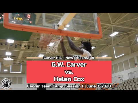 Carver vs. Helen Cox - COMPETITIVE game goes to OT at Carver's Team Camp