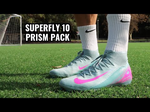 Football Training In Nike Mercurial Superfly 10 (PRISM PACK)
