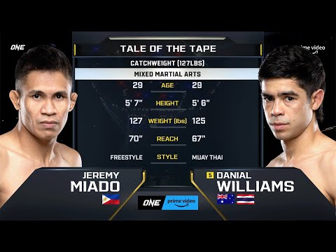Jeremy Miado vs Danial Williams full fight