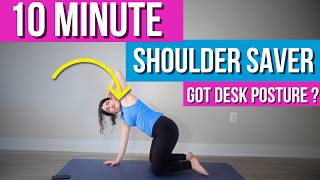 Download lagu 10 Min SHOULDER STRENGTH Better POSTURE (Rhomboids Delts   Serratus Workout) At Home & BODYWEIGHT mp3