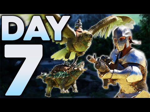 Starting a WAR With the Biggest Tribe on our Small Tribes Server! - ARK Ascended PvP