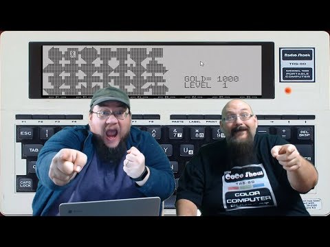 Tandy TRS-80 Model 100 Portable Computer - Parade of Games - ARG Presents 106