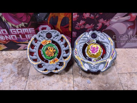 Archer Gargoyle SA165WSF vs Pirate Ifraid T125GCF | Metal Fight Beyblade メタルファイトベイブレード