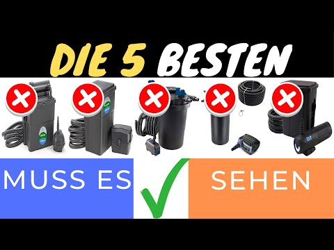 **DIE 5 BESTEN TEICHFILTER SETS FÜR KLARES WASSER 2025! 🌊✨**