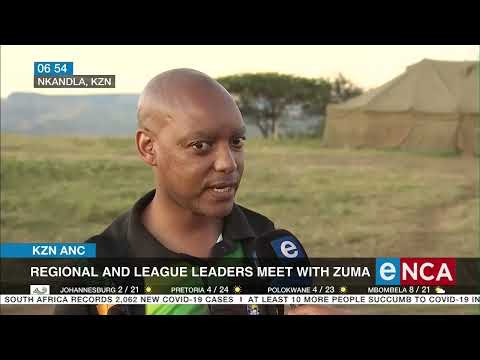 KZN ANC regional an league leaders meet with Zuma