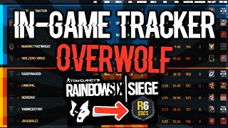 How To Get In-Game Stats Tracker To Check Everyones Rank (Overwolf) - Rainbow Six Siege
