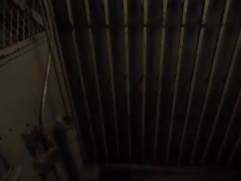 AMAZING 1910 Birdcage Otis?? Pull The Rope Traction Freight Elevator At An ?? Location In NYC