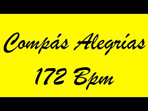 Compás Alegrías 172 Bpm - Bases Flamencas