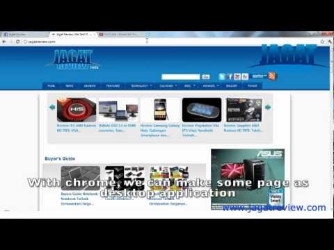 Chrome - Create Desktop Application