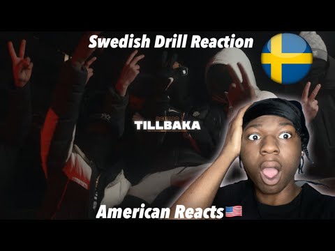 American Reacts to Swedish Drill! RChapo - TILLBAKA [OFFICIELL VIDEO] #SwedishDrill