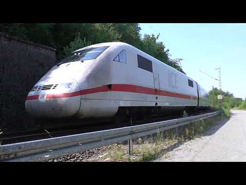 401 076 "Geisenheim/Rheingau" mit ICE 78 als Umleiter