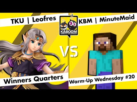 TKU | Leofres (Zelda) vs KBM | MinuteMaid (Steve) - WQF - Warm-Up Wednesdays #20